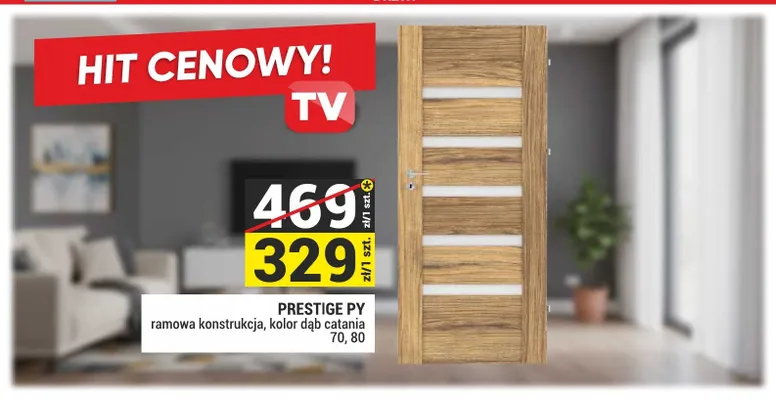 Drzwi Prestige PY promocja w Merkury Market