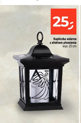 Kapliczka solarna z efektem płomienia wys. 23 cm promocja w Dealz