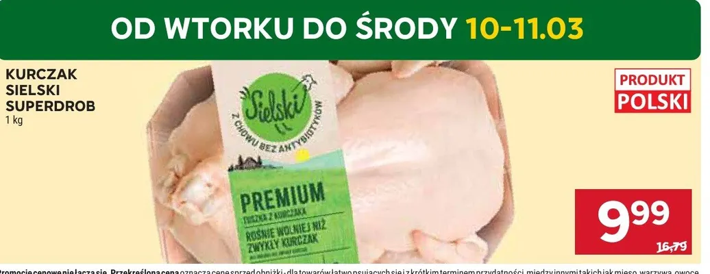 Kurczak sielski superdrób promocja w Stokrotka