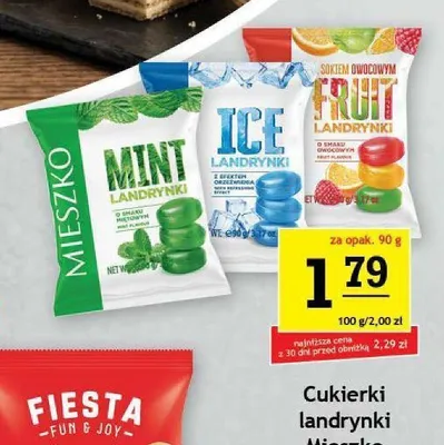Cukierki landrynki owocowe Fruit Mieszko promocja w Gram Market
