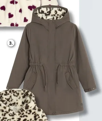 Parka dziecięca z misiem w środku promocja w Smyk