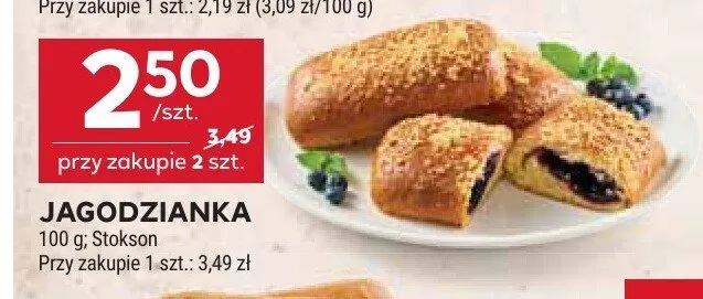 Jagodzianka Stokson promocja w Stokrotka