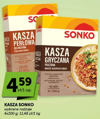 Kasza perłowa jęczmienna Sonko promocja w ABC