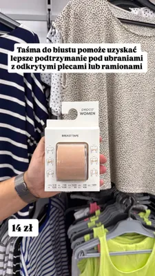 Taśma do biustu Pepco Women promocja w Pepco