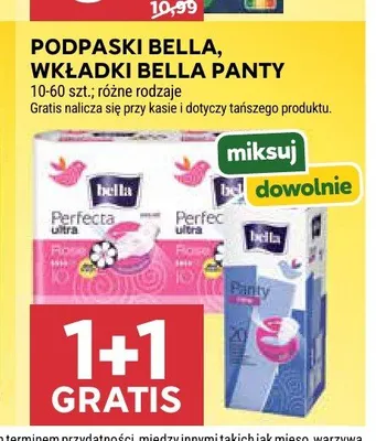 Wkładki higieniczne Bella Panty promocja w Stokrotka