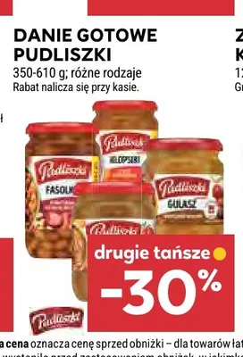 Danie gotowe Pudliszki promocja w Stokrotka