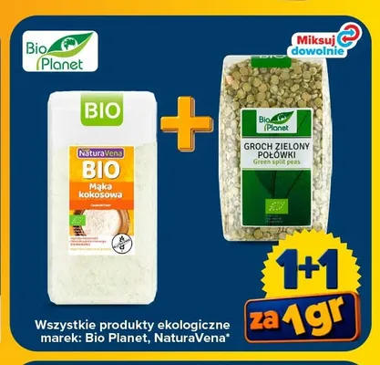Mąka kokosowa NaturaVena BIO promocja w Carrefour