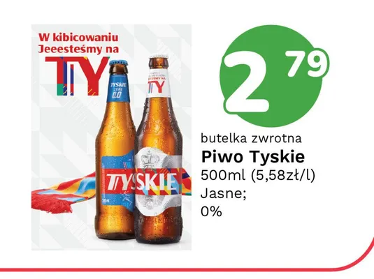 Piwo Tyskie Jasne promocja w Limonka