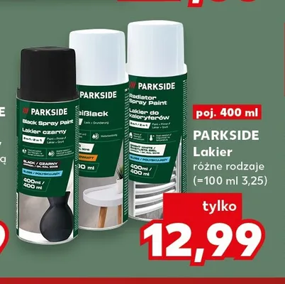 Lakier Parkside promocja w Kaufland