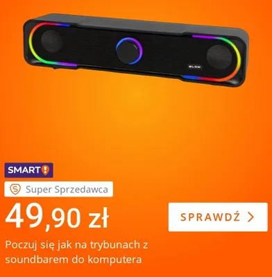 Soundbar do komputera Blow promocja w Allegro