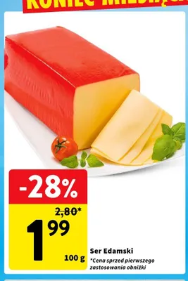 Ser Edamski promocja w Intermarche