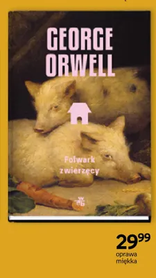 Książka Folwark zwierzęcy George Orwell promocja w Empik