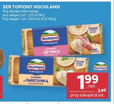 Ser topiony Hochland promocja w Stokrotka