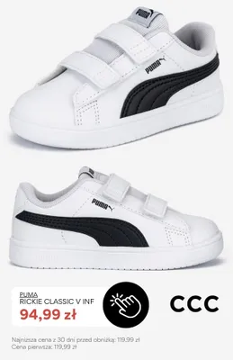 Buty dziecięce Puma Rickie Classic V Inf promocja w CCC