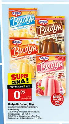 Budyń Dr.Oetker śmietankowy promocja w Twój Market