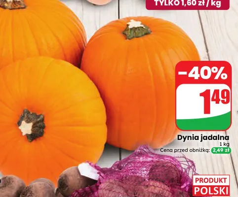 Dynia jadalna promocja w Dino