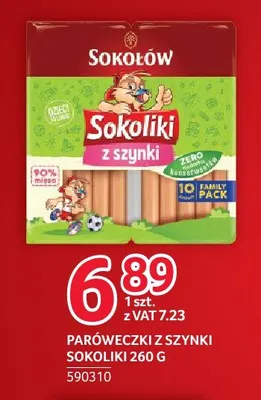 Paróweczki z szynki Sokoliki Sokołów promocja w Selgros