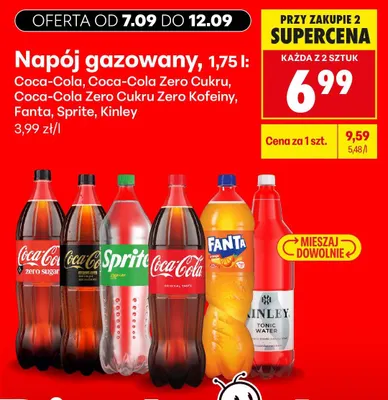 Napój gazowany Sprite promocja w Biedronka