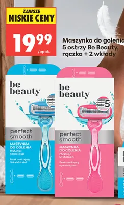 Maszynka do golenia Be Beauty Perfect Smooth 5 ostrzy promocja w Biedronka