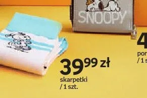 Skarpetki Snoopy promocja w Dzień Dziecka