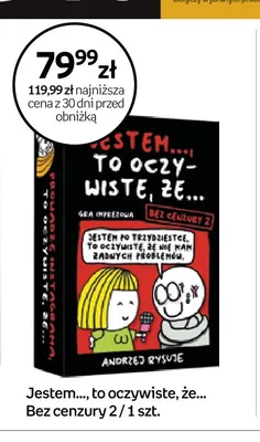 Gra Jestem..., to oczywiste, że... Bez cenzury 2 promocja w Empik