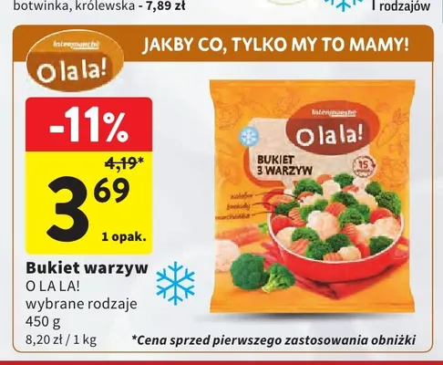 Bukiet warzyw O la la! promocja w Intermarche