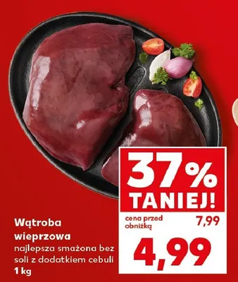 Wątroba wieprzowa Kaufland promocja w Kaufland