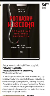 Książka Potwory Kościoła. Prawdziwe historie przemocy promocja w Empik