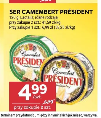 Ser Camembert Président promocja w Stokrotka