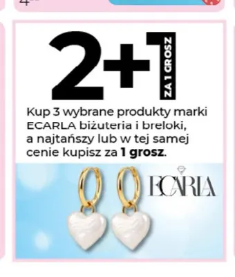 Biżuteria i breloki Ecarla promocja w Drogerie Jawa