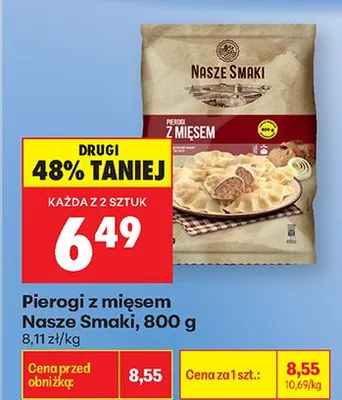 Pierogi z mięsem Kotwica promocja w Biedronka