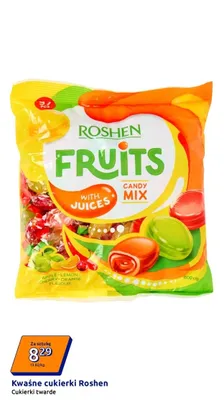Cukierki kwaśne Fruits Candy Mix promocja w Action