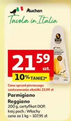 Parmigiano Reggiano promocja w Auchan