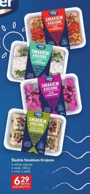 Śledzie Smakiem Krojone z buraczkami Lisner promocja w Makro