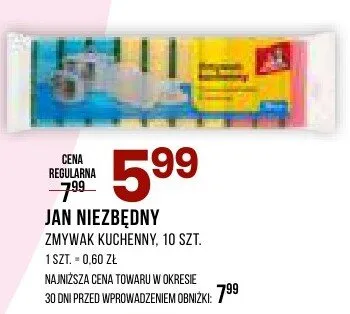 Zmywak kuchenny, 10 szt. promocja w Drogerie Natura