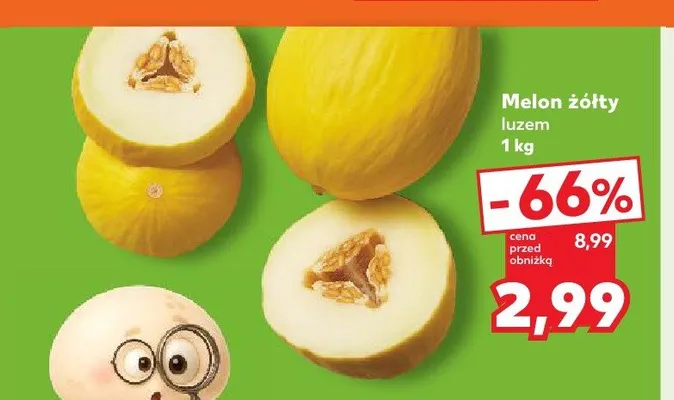 Melon żółty promocja w Kaufland