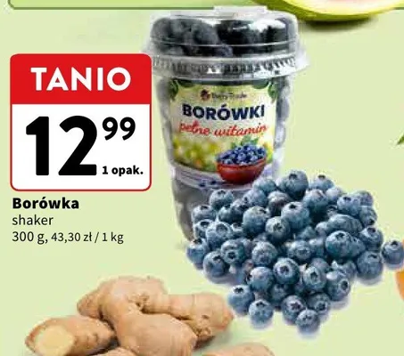 Borówka shaker promocja w Intermarche