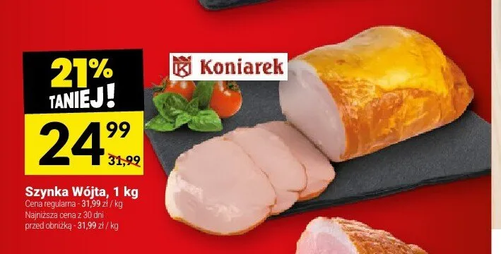 Szynka Wójta Koniarek promocja w Twój Market