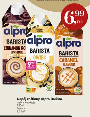 Napój roślinny Alpro Barista Caramel promocja w Market Point
