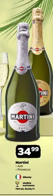 Wino musujące Martini Asti promocja w Netto