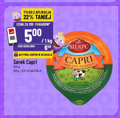 Serek Capri Sierpc promocja w POLOmarket