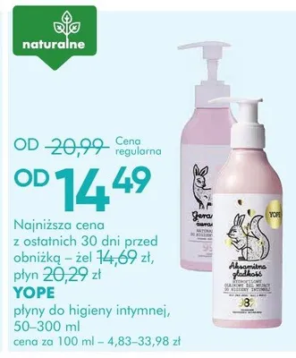 Płyn do higieny intymnej promocja w Super-Pharm
