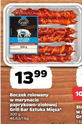 Steki z nogi kurczaka w marynacie Grill Bar Sztuka Mięsa promocja w Netto