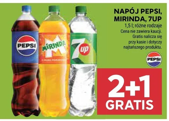Napój Mirinda promocja w Stokrotka