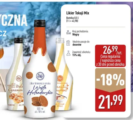 Likier promocja w Aldi