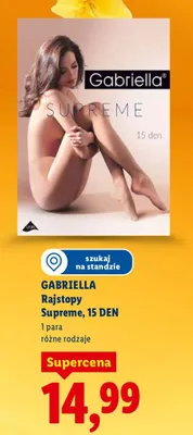 Rajstopy Supreme, 15 DEN promocja w Lidl