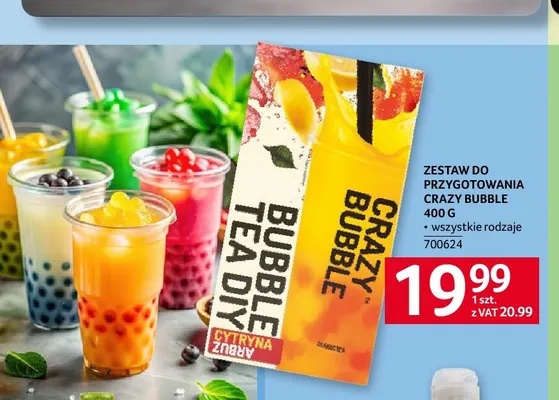 Zestaw do przygotowania Crazy Bubble promocja w Selgros