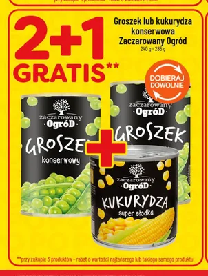 Kukurydza konserwowa Zaczarowany Ogród promocja w POLOmarket