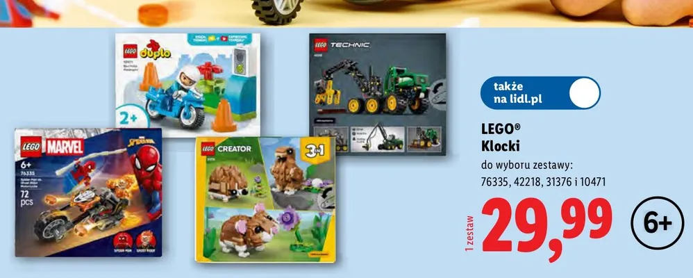 Klocki LEGO 76335 promocja w Lidl