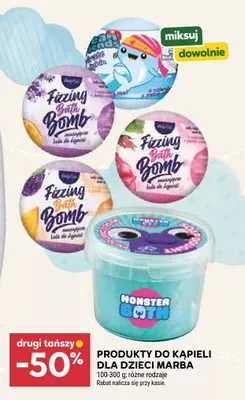 Mydło plastelina dla dzieci Marba Monster Bath promocja w Stokrotka